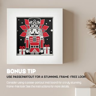 Christmas Shadow Box Nutcracker - Image 03