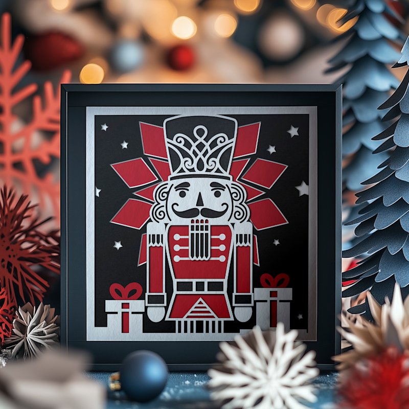 Christmas Shadow Box Gift Cards Set - Image 10