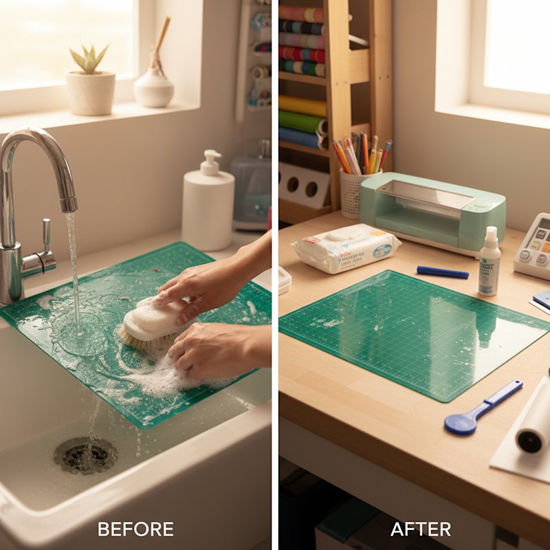 Cricut Mat Restoration: How to Make Old Mats Sticky Again