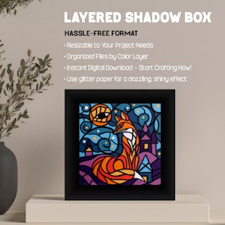 Shadowbox Magical Fox - Image 04