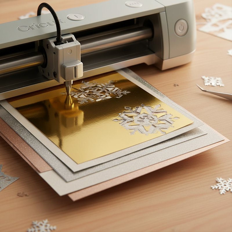 Metallic & Pearl Cardstock: Cutting for Pro Results