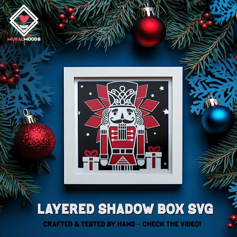 Christmas Shadow Box Nutcracker - Image 06