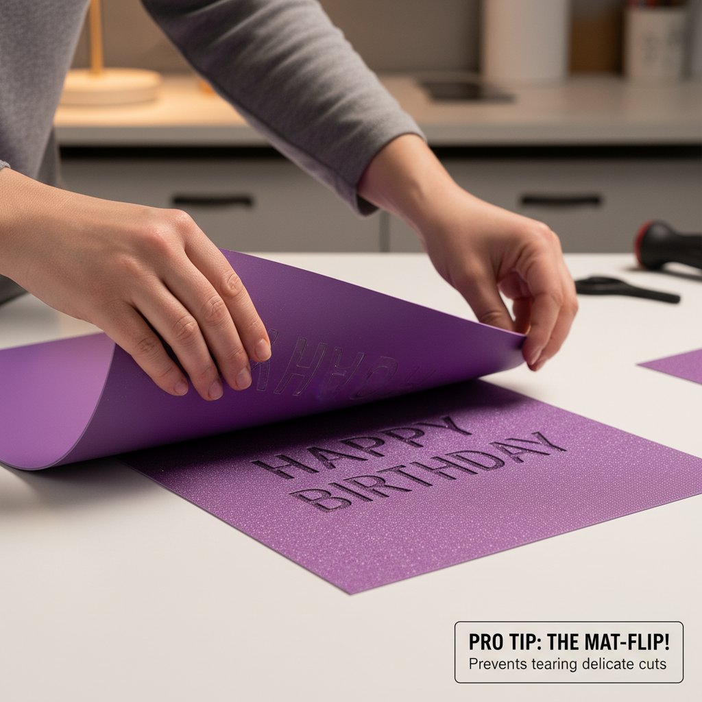 Demonstrating the mat-flip removal technique for StrongGrip mat