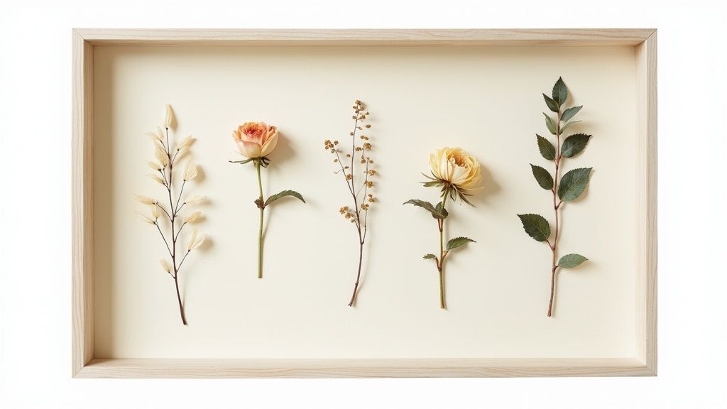 Botanical & Pressed Flower Shadow Box