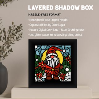 Christmas Shadow Box Gift Cards Set - Image 04