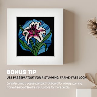 Shadowbox Flower Lily - image 03