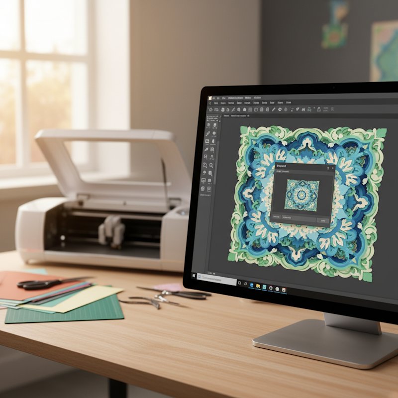 Import Multi-Layer Shadow Box SVGs in Silhouette Studio