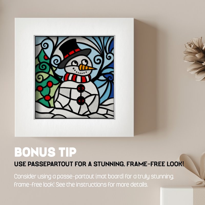 Christmas Shadow Box Gift Cards Set - Image 03