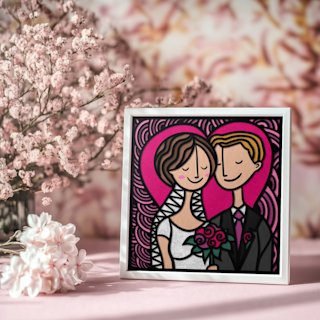 Shadowbox Wedding Anniversary - Image 01