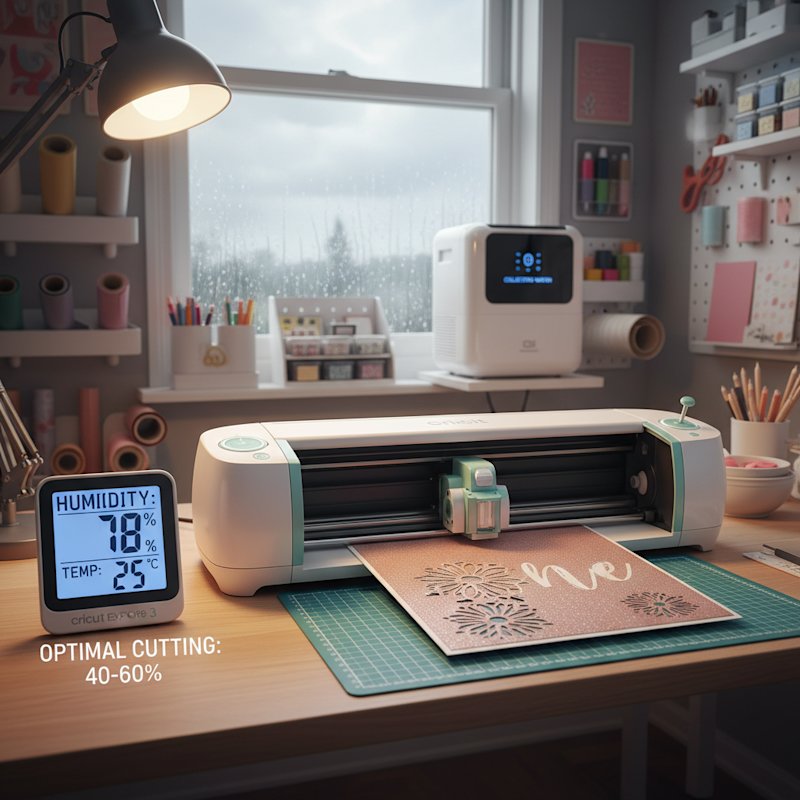 Humidity Impact on Cricut Cutting: Weather Solutions